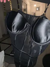 Bodi transparente de malla verde neón para mujer, petos sexys de rayas con espalda descubierta sin mangas, monos de tirantes finos para fiesta, novedad