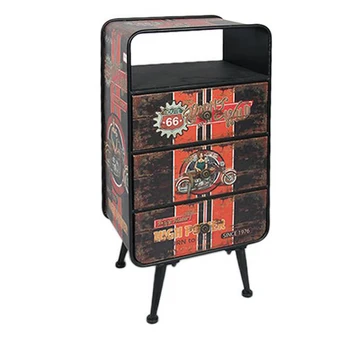 

Side Table Route 66 116893 Retro (81 X 40 x 30 cm)