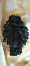 Superventa, diadema para bebé, flecos con lazo, diadema para bebé, niña, diadema de flores de encaje, vestido con diadema, accesorios para el cabello para bebé