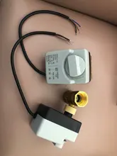 GYTB Ac220V 2 Way 3 Wires Motorized Ball Valve Electric Actuator With Manual Switch