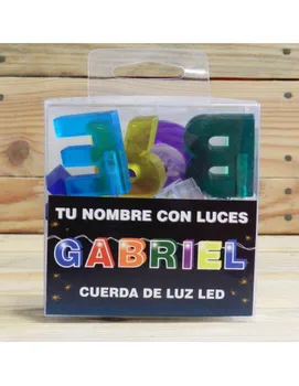 

ROPE WITH LED LETTERS GABRIEL