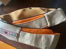 Masajeador eléctrico Shiatsu con forma de U para espalda, cuello, hombros, cuerpo, infrarrojos, calentador, 4D, para coche/casa