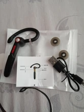 kebidu Single Business Ear-hook Bluetooth Headset 5.0 Support Button+Touch Control Earphone