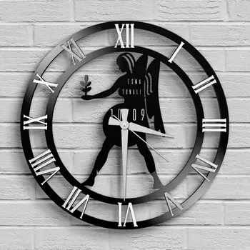 

Personalized Virgo Zodiac Design Wooden Wall Clock-Model A1