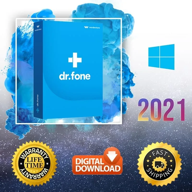 Wondershare-Caja de Herramientas de teléfono Dr✔️For iOS y Android 2021✔️ Licencia de por vida
