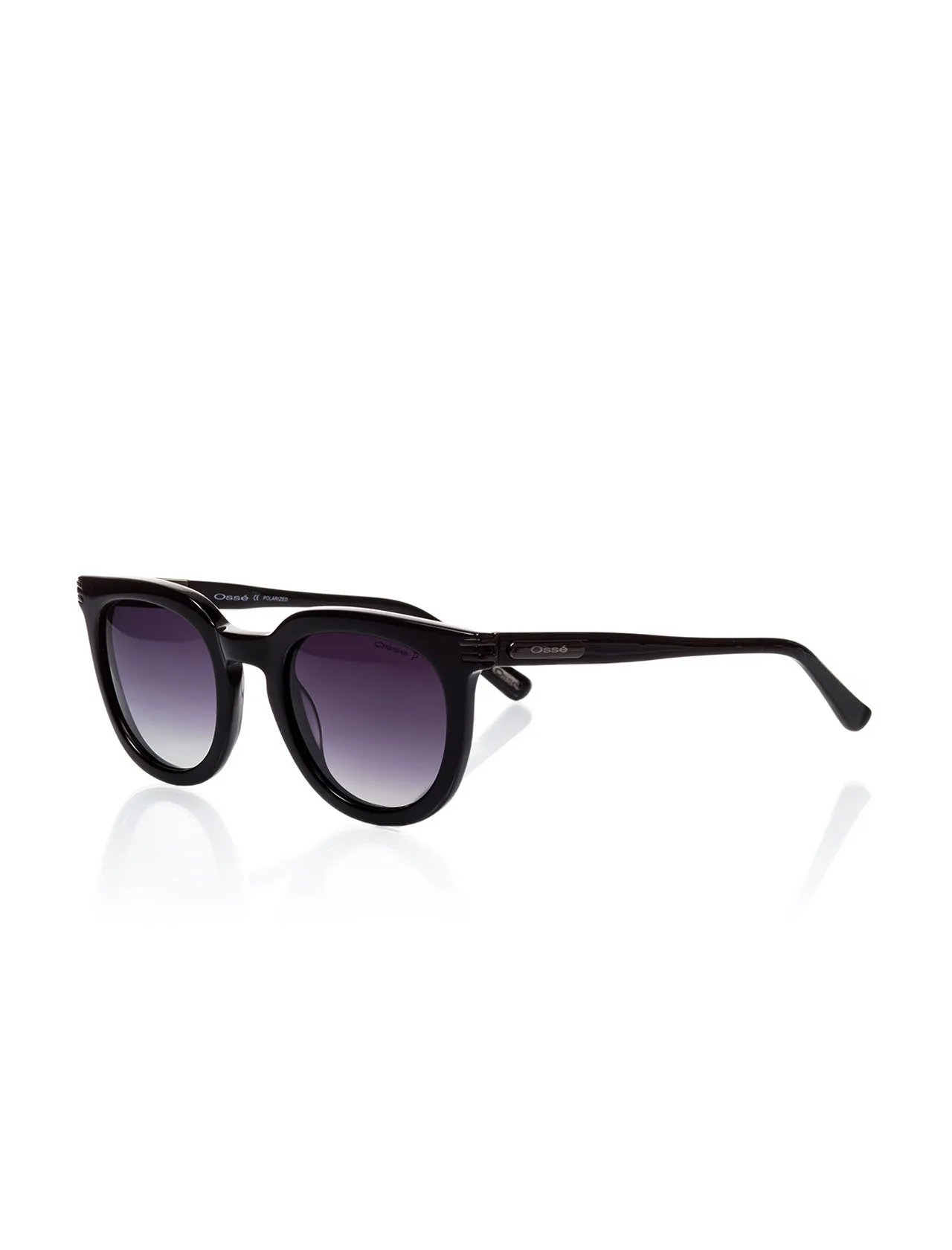 

Unisex sunglasses os 2017 01 bone black organic square square 54-18-140 osse