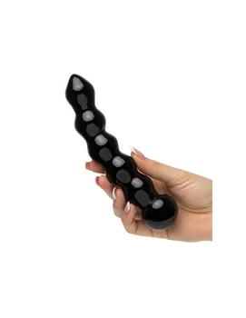 

Fifty Shades Freed Its Divine Dildo de Vidrio con Perlas Negro