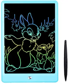 

LCD Writing Tablet 10 Inch Drawing Tablet for Kids, Colorful Screen Doodle Board and Kids Drawing Pad for Ages 2+ digital tablet