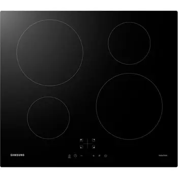 

SAMSUNG NZ64M3NM1BB/UR Placa de Induction-4 zones-7200 W-L59 X P57 cm-Black