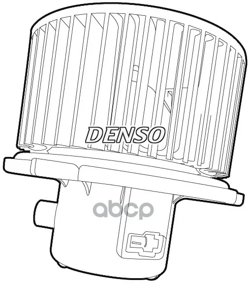 Вентилятор, Конденсатор Кондиционера Hyundai Santa Fe I(00-06) Traject(00-08) Denso арт. DEA41007