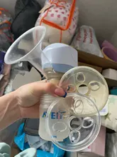 Nuevo genérico eléctrico accesorios de bomba de mama bebé alimentación silicona cojín de masaje