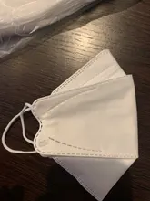 Fish-Mascarillas protectoras KN95 de 4 capas para adultos, FPP2, antipolvo, antiniebla, PM25, FFPP2, CE