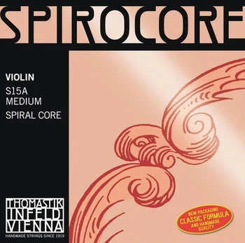 

S15A spirocore violin string kit 4/4, medium, Thomastik