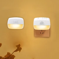 AmmToo Mini LED Motion sensor Nachtlicht Plug in/AAA Batterien Betrieben Wireless Nacht Lampe mit Sensor Für Wand decor Closet