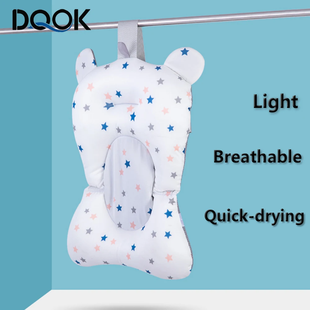 Baby Bath Seat Support Mat Foldable Tub Pad Chair Newborn Anti-Slip Soft baby bath seat,baby bath support pad,baby bath tool,baby bath tub
