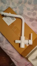 Faucet Taps Deck-Mounted Crane Purified Water-Kitchen-Faucet Cold-Water-Mixer Dual-Handles