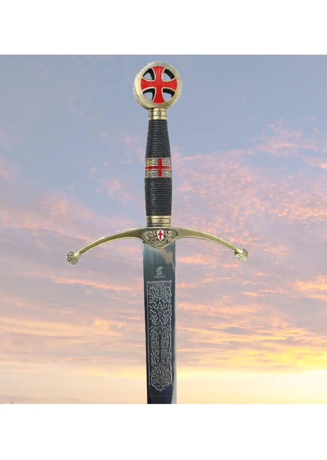 Templaria de acero inoxidable. Fabricada en Toledo. Espada decorativa _ - AliExpress Mobile
