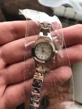 Relojes de pulsera pequeños de acero inoxidable para mujer, pulsera femenina de oro rosa de lujo, de diamantes, regalos, 1 Uds.