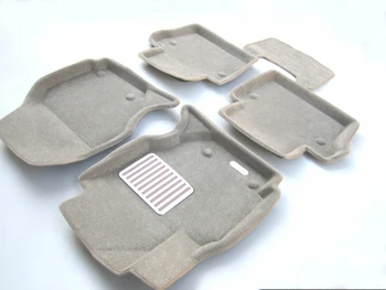 

Textile 3D mats euromat3d luxe in the interior for Volvo XC70 (2007-) with a metal subspot