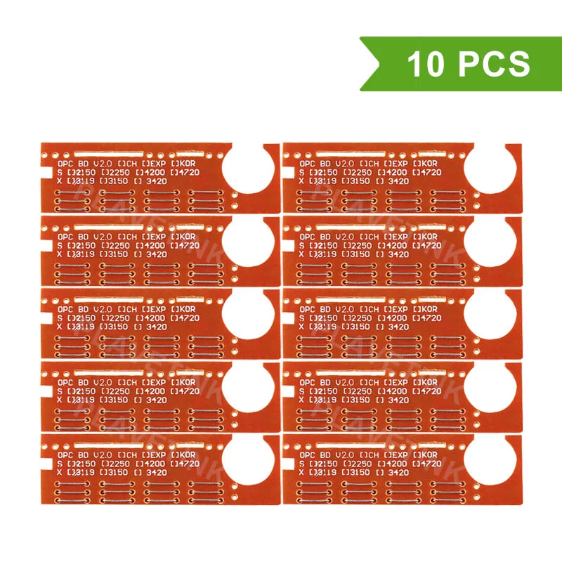 10pcs Plavetink SCX-4200 SCX-D4200A SCX-4210 барабанный чип тонер картридж сброс настроек чипы для samsung SCX 4200 4210 D4200A принтер - Цвет: 10pcs