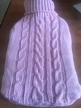 Heat-Preservation 2000ml-Cover Hot-Water-Bottle-Safe Large for Removable Protective Knitted-Cold-Proof