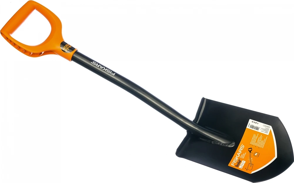 Лопата штыковая укороченная Fiskars Solid