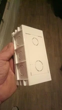Back-Box Socket Wall-Mounting-Box Internal-Cassette Standard-Switch White SRAN for 146mm--86mm