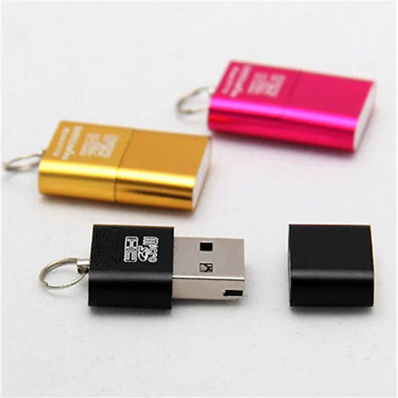Мини USB Кардридер высокоскоростной Micro SD TF T Flash кардридер адаптер флэш накопитель