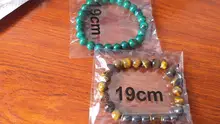 High Quality Natural Stone Tiger Eye Beads Charm Bracelet 8mm Hematite Beaded Yoga Yoga