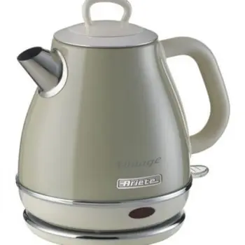 

KETTLE ARIETE VINTAGE BEIGE 2868/03 - 2000W-1L-NOZZLE ACCURACY-FILTER METAL NON REMOVABLE-CORD WRAP-TO