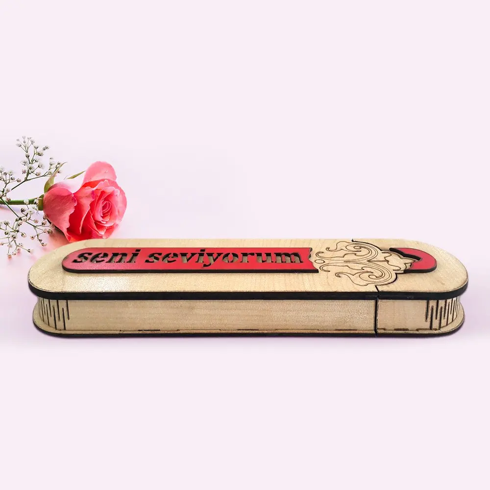 

Wood I Love You Printed Gift Box