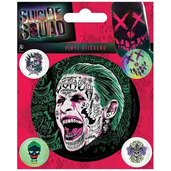 

Dc Comics: Suicide Squad The Joker (set stickers 12,5x10 Cm)