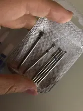 Broca de clavo de cerámica, juego de fresas de carburo para manicura, fresa de Metal, cortador de uñas artístico