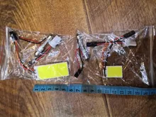 Festoon-bombillas de señal LED COB para coche, lámpara de placa de matrícula blanca T10, 31mm, 36mm, 39mm, 41/42mm, C5W, 168, Luces de lectura interiores, 1 Uds.