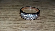 FDLK-anillo con diamantes de imitación clásicos para mujer, joyería de compromiso de boda y novia, Color oro rosa