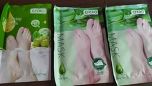 6 uds = 3 pares lavanda/Aloe máscara eliminar la piel muerta pie pelado máscara para las piernas calcetines exfoliantes pedicura Anti grieta de talón
