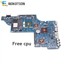 NOKOTION 640453-001 материнская плата для ноутбука hp Pavilion DV6 DV6-6000 series HD 6470M GPU Socket S1 Бесплатный процессор DDR3