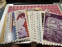 Set de 30 unidades de tarjetas postales de cumpleaños con estampado Vintage, sobre para regalo de cumpleaños