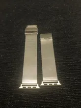 Milanese-Correa de reloj para Apple Watch, pulsera de acero inoxidable para hombre y mujer, 38mm, 42mm, 44mm, 40mm, 3 4 5 6 SE