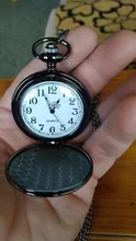 Reloj de bolsillo de cuarzo para hombre y mujer, colgante, collar, reloj de bolsillo con cadena, regalo, novedad