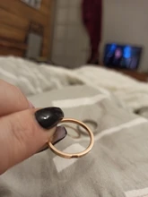 Anillo de titanio y acero fino para hombre y mujer, anillo de dedo de color dorado, rosa, moda Simple, Color plateado, 1MM