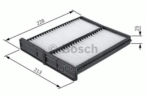 Воздушный Фильтр Салона 1987432086 Bosch арт. 1987432086