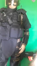 Táctico 25 redondo Shell titular portátil calibre 12 riñonera Molle escopeta militar bala de munición bolsas accesorios caza