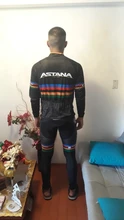 ASTANA-Ropa negra de ciclismo para hombre, camisetas de secado rápido, pantalones cortos para bicicleta de equipo, 9Dgel, para verano, 2020