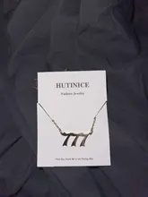 111, 222, 333, 444, 555, 777, 888, 999, 666 diablo collar de acero inoxidable Ángel número adornos colgantes para collares joyería minimalista