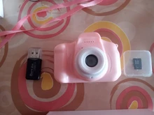 Mini cámara fotográfica digital 1080P para niños, Cámara de vídeo compacta para niños, juguete educativo, regalo de cumpleaños