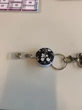 Cordón de tela nuevo estampado para tarjetas de identificación, correa para el cuello, correas de cuello de teléfono móvil, suministros escolares y de oficina, 1 ud.