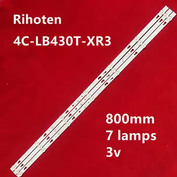 

XIAOMI 43'' LED backlight stips 7 lamps L43M5-AX CRH-AT43D120030300703788R 4C-LB430T-XR3