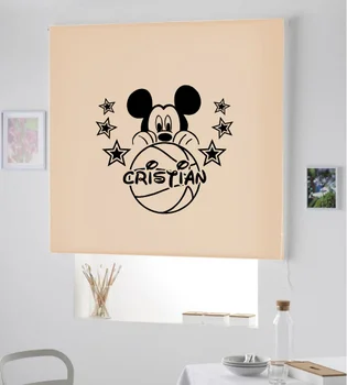 

Blind Iroa customizable Child/Mickey Basket! ROLLER BLINDS TRANSLUCENT! (BEIGE 100X175)