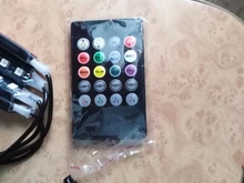 Tira de luces LED RGB con control remoto por voz para coche, diseño Interior, decorativa, Ambiental dinámico